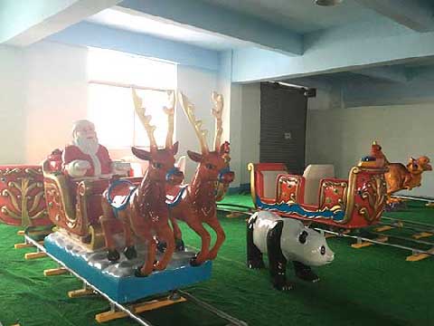Christmas Themed Amusement Train Rides For Sale