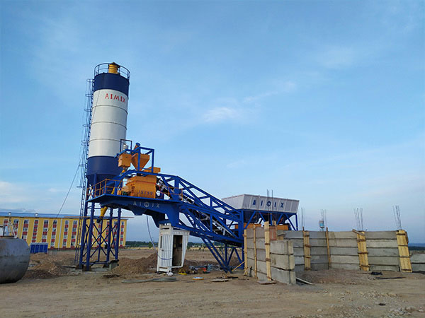 AJY35 Portable Concrete Batch Plant