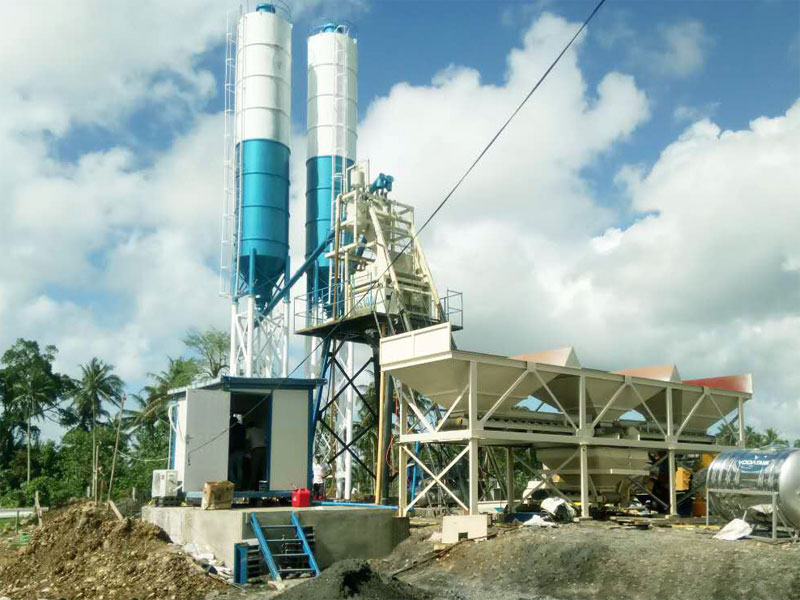 dry batch concrete plant