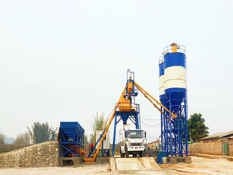 dry mix concrete plant