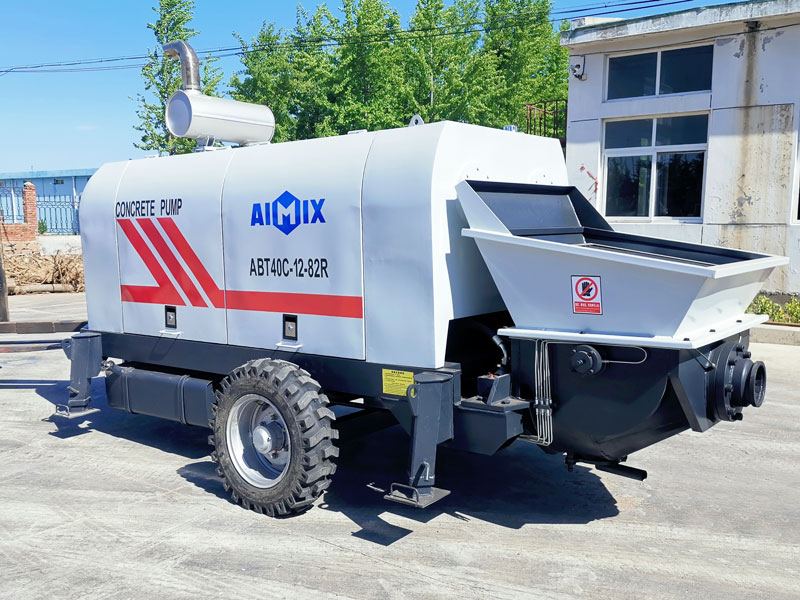 ABT40C diesel concrete trailer pump