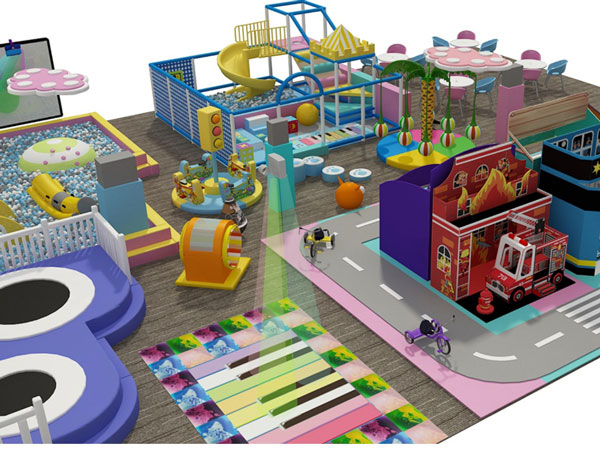 Indoor amusement equipment