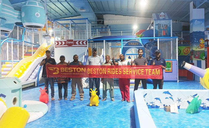 Beston indoor soft playground equipment in Saudi Arabia